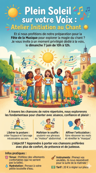 initiation au chant